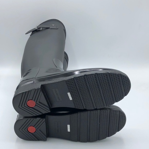 NEW HUNTER Refined Tall Matte Gloss Rain Boots - Picture 6 of 6